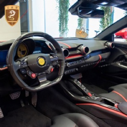Ferrari 812OEM Dry Carbon Fiber Center Control Panel