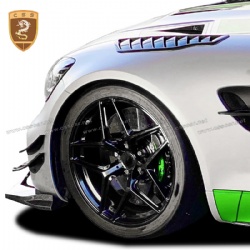 Benz gtr pro dry carbon fiber fender vents