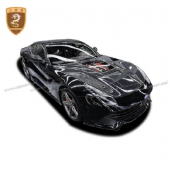 Ferrari F12 modified CSS carbon fiber hood