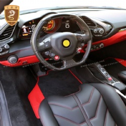 Ferrari 488oem dry carbon fiber instrument cover
