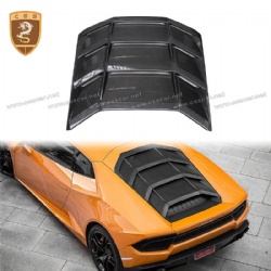 Lamborghini huracan dry carbon fiber tailcap OEM