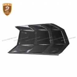 Lamborghini huracan dry carbon fiber tailcap OEM