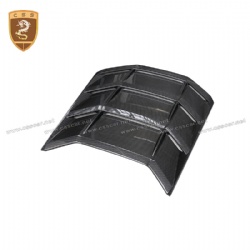 Lamborghini huracan dry carbon fiber tailcap OEM