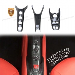 For Ferrari 488 center control panel trim