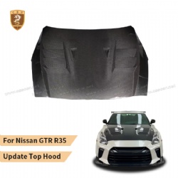 For Nissan GTR r35 TOP style hood