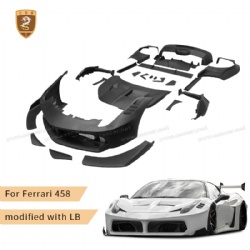 For Ferrari 458 LB style wide body kit