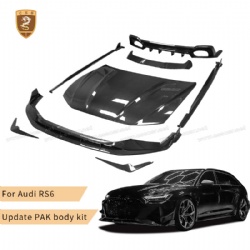 For Audi RS6 update PAK body kit