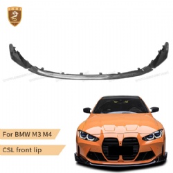 For BMW M4 CSL style front lip