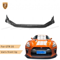 For Nissan GTR 35 Varis style front lip