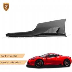 For Ferrari 458 special style side skirts