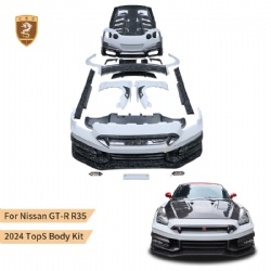 For Nissan GTR r35 update TOPSECRET body kit