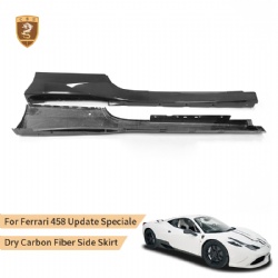 FER084 For Ferrari 458 Speciale style side skirts