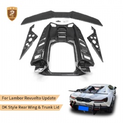 LAM144 For Lamborghini revuelto duke style Rear spoiler & tail-hood