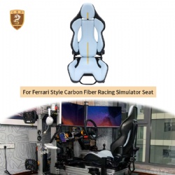FER001 For Ferrari Style Carbon Fiber Racing Simulator Seat