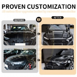 AUD038-1 For Audi RS6 PAK style hood