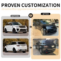 LAN008 For Land Rover Range Rover Sport 18-22 SVR update msy body kit