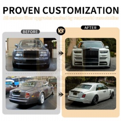 RR024-1 For Rolls-Royce Phantom Old to New 9th Gen body kit