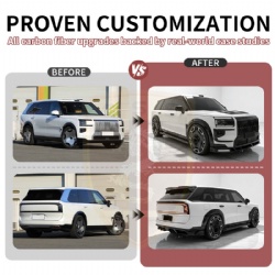 For Zeekr 9X update R body kit