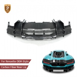 LAM145 For Lamborghini Revuelto OEM style rear lip