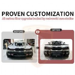 LAM144-1 For Lamborghini Revuelto DK style rear canards