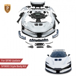 FER033 For Ferrari SF90 update SF90XX half carbon fiber body kit