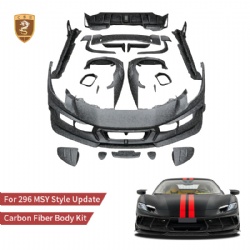 FER012-1 For Ferrari 296 MSY style body kit