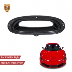 FER065 For Ferrari F8 OEM style Hood Air Intake Vent