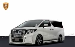 Toyota Alphard silk Blaze big body kits