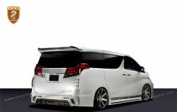 Toyota Alphard silk Blaze big body kits