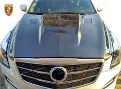 Cadillac ATS carbon fiber hood