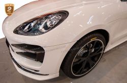 PORSCHE macan TECHART front lip CF+FRP body kits