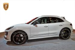 PORSCHE macan TECHART front lip CF+FRP body kits