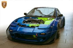 Nissan S13 rocket bunny wide body kits