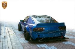 Nissan S13 rocket bunny wide body kits