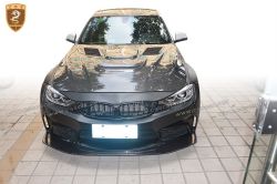 BMW 3 series F30/4 series F32 VARIS carbon fiber hood