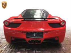 Ferrari 458 Novitec Rosso Spoiler