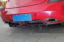 Benz SLS C197 RENNTECH carbon fiber rear lip