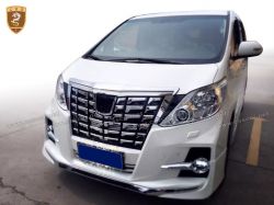 Toyota Alphard old to new body kits