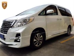 Toyota Alphard old to new body kits