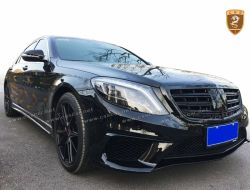 Benz S W222 black main grille