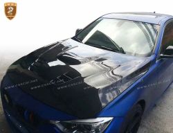 BMW 3 series F30 carbon hood