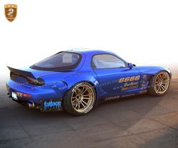 Mazda RX7 rocket bunny body kits