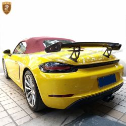 PORSCHE 718 boxter GT4 carbon fiber spoiler