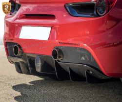 Ferrari F488 carbon fiber Shift rear lip