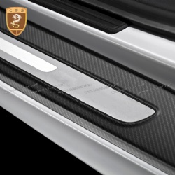 AUDI R8 V8 V10 add on style carbon fiber door sill covers