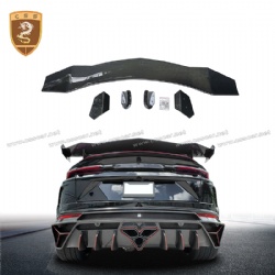 Lamborghini-URUS-mansory dry carbon high rear wing