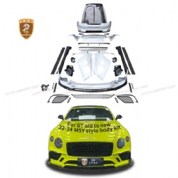 Mansory Style Half Carbon Fiber Body Kit For Bently Continental GT 2023